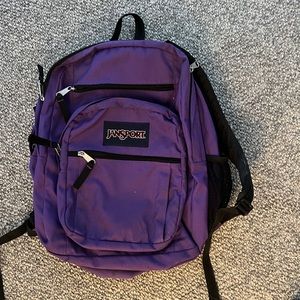 Purple jansport backpack